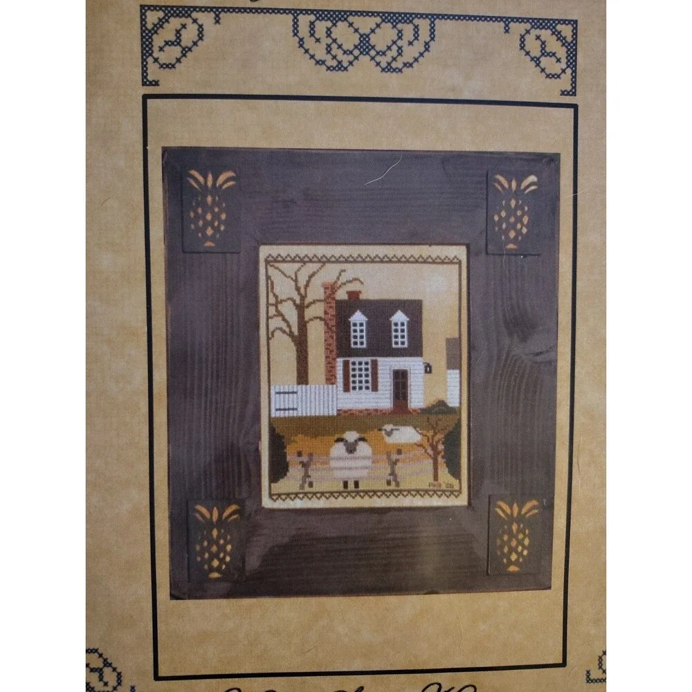 Home Sheep Home Cross Stitch Pattern Chart Leaflet Designs From Pamela Vintage